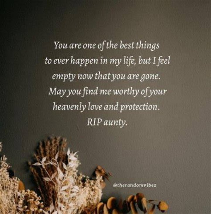 60 Loss Of An Aunt Quotes And Sympathy RIP Messages [Images]