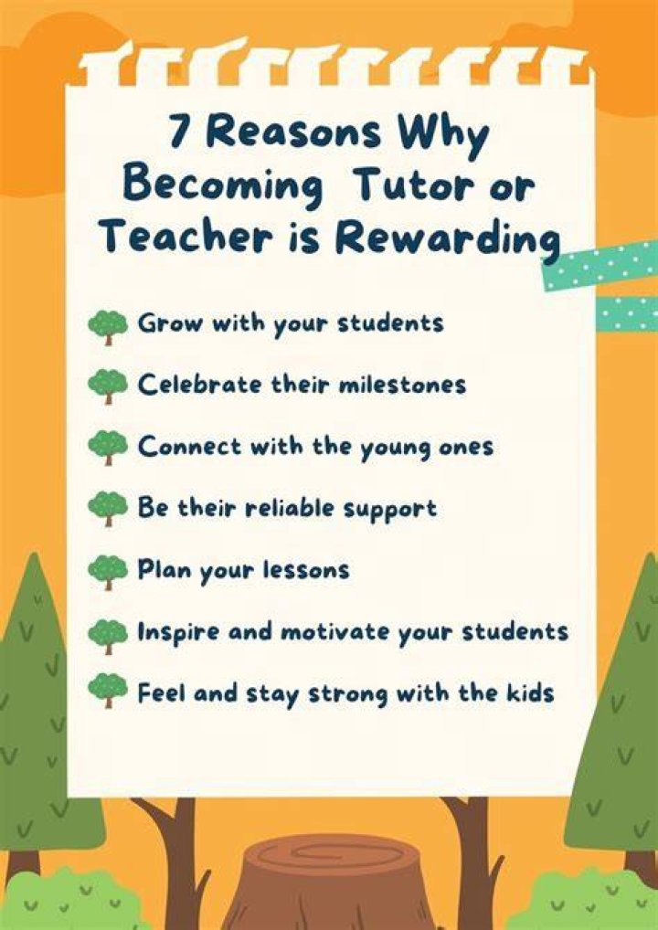 7 reasons why a teacher might be right for you.