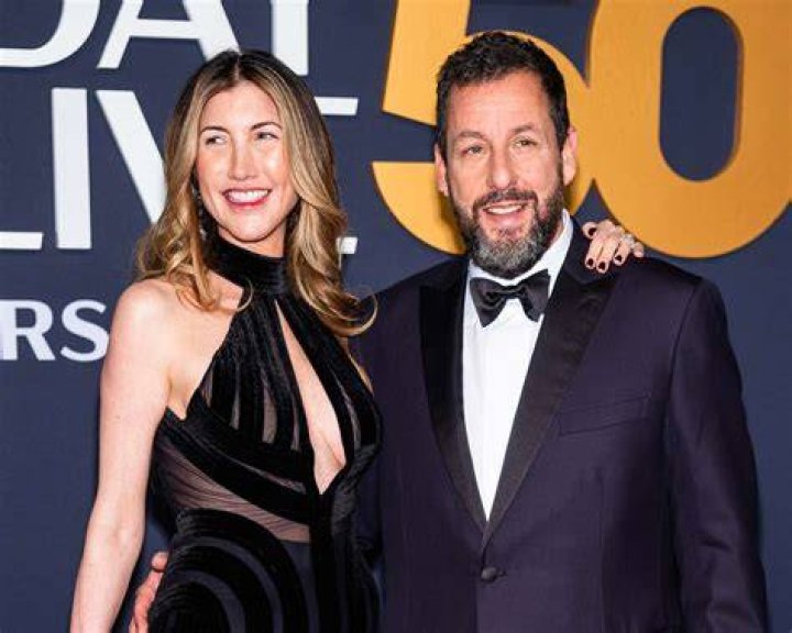 Adam Sandler and Wife Jackie Pose With Lookalike Daughter Sunny on Red