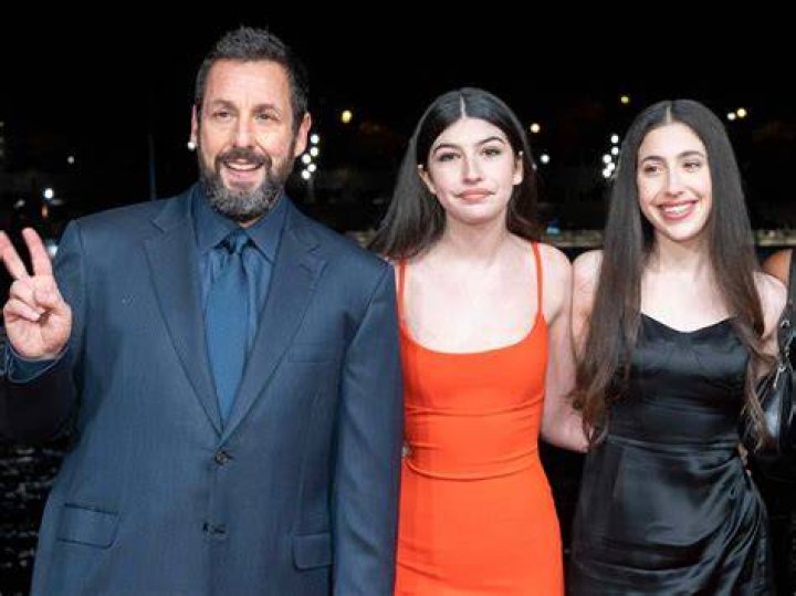 Adam Sandler Poses with Teen Daughter, 14, at 'The OutLaws' Premiere
