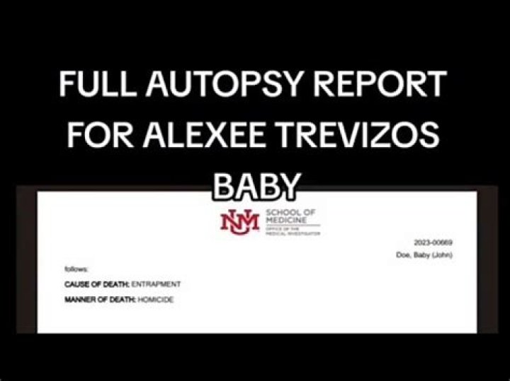 Alexee Trevizo Baby Autopsy