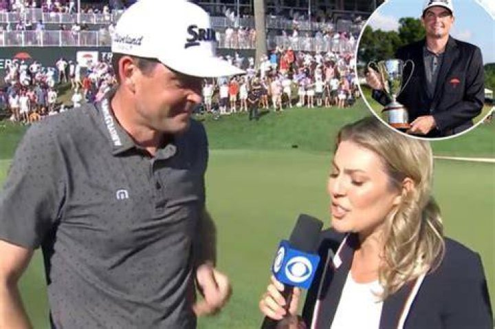 Amanda Balionis Renner tells fans to &lsquo;calm down&rsquo; after Keegan Bradley