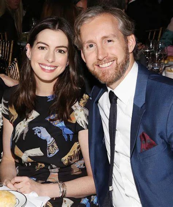Anne Hathaway Enjoys a Glitzy Couple's Night Out with Husband Adam