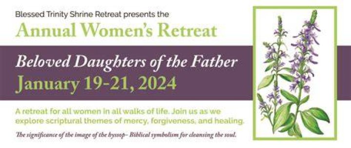 Annual Women&rsquo;s Retreat Missionary Servants of the Most Blessed Trinity