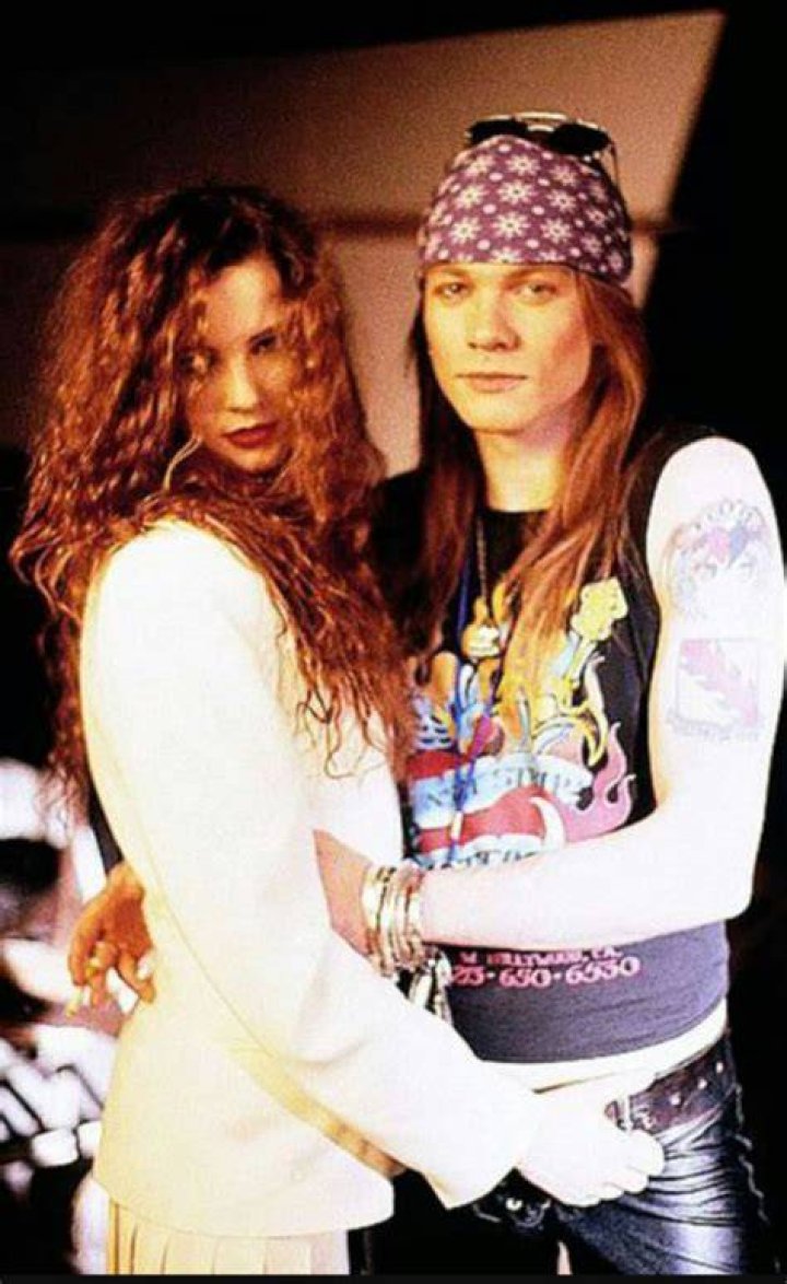 April 28th, 1990 Axl Rose and Erin Everly Have Las Vegas Wedding Axl