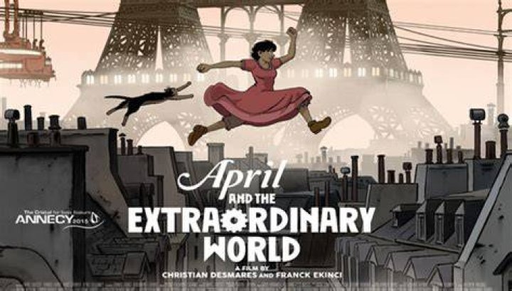April and the Extraordinary World poster Never Was Magazine