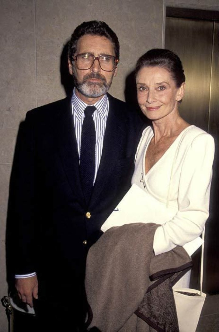 Audrey Hepburn and Robert Wolders Audrey hepburn, Audrey hepburn
