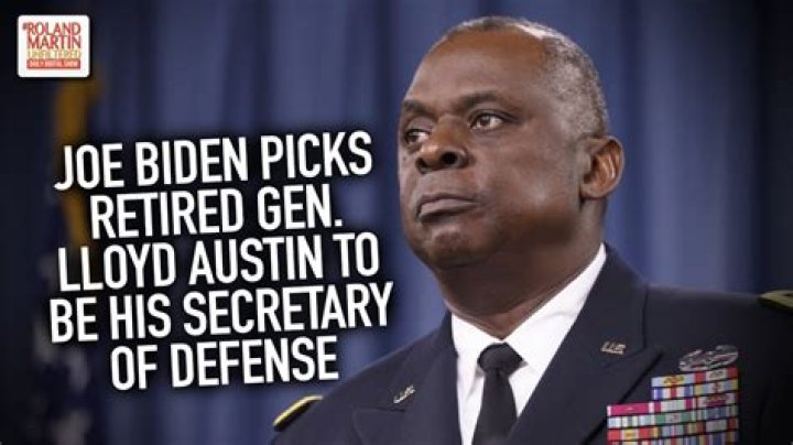 Biden picks retired Gen. Lloyd Austin to be secretary of Defense WISH