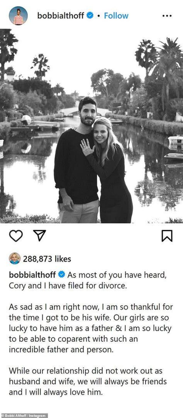 Bobbi Althoff&rsquo;s Married Husband and Children Meet Her Partner Cory