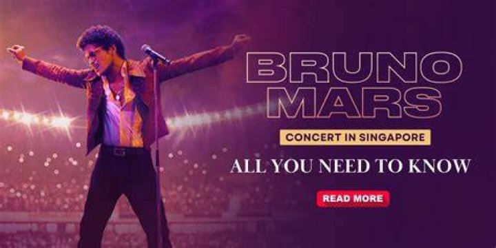 Bruno Mars Singapore concert in 2024 Ticketing, venue details, and more