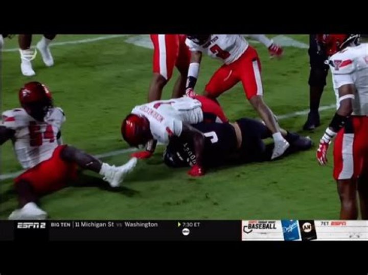 Bryce Ramirez GRUESOME Broken Leg Texas Tech College Football YouTube