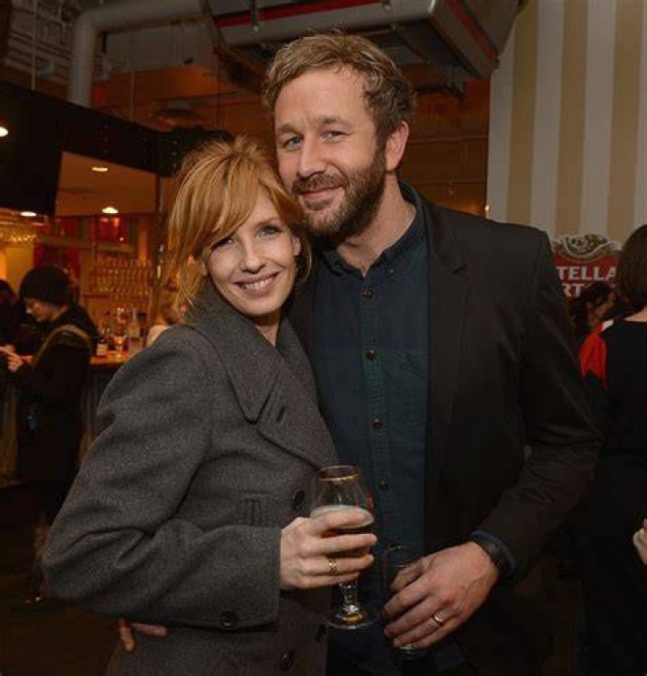  CALVARY Kelly Reilly and Chris O'Dowd celebrate after the CALVARY