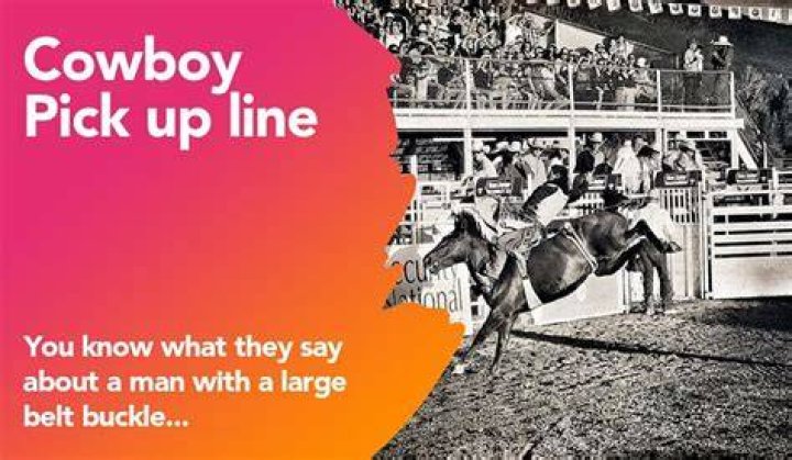 Cheesy Cowboy Pick Up Lines PamalaQuintero Blog