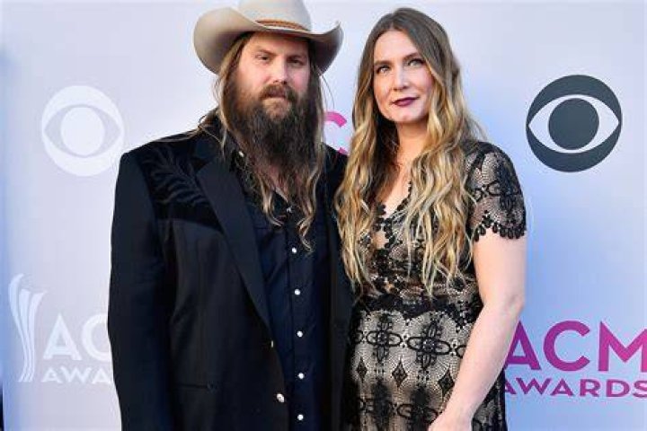 Chris Stapleton and His Wife Baby No. 5