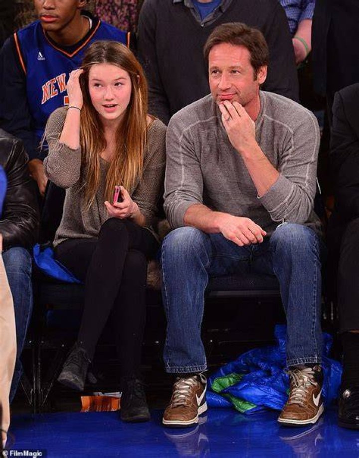 David Duchovny and daughter Madelaine spend time together Daily Mail