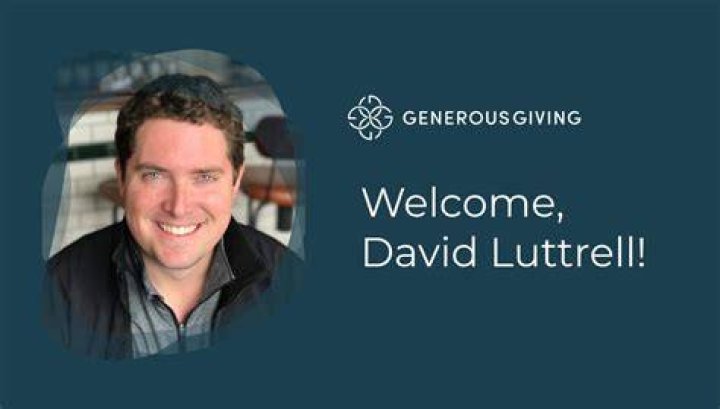 David Luttrell — Generous Giving