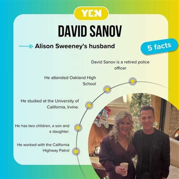David Sanov 5 quick facts about Alison Sweeney's husband Tuko.co.ke