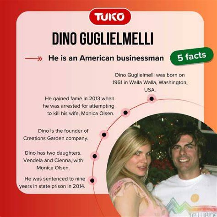 Dino Guglielmelli Net Worth, Wikipedia, ExWife Monica Olsen And Family