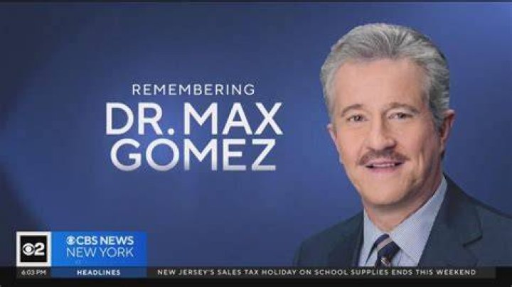max Dr Max Gomez Illness And Health: Weight Loss Linked To Cancer