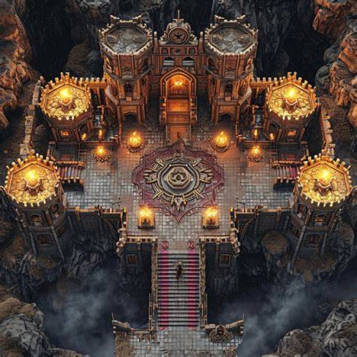 Erochia Dwarven Stronghold by on deviantART