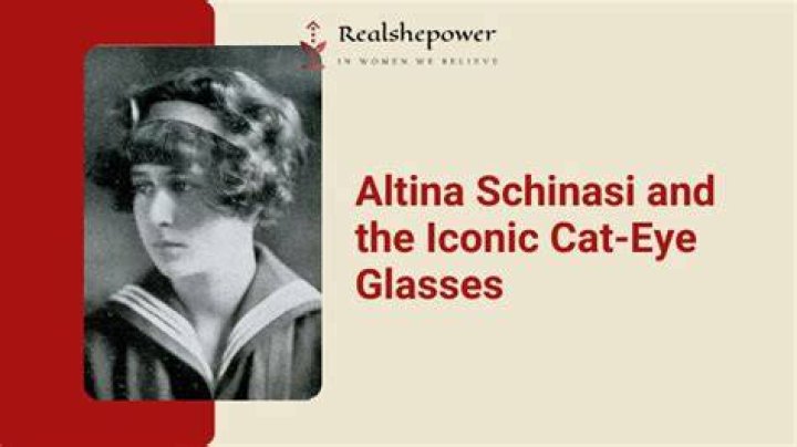 Everything About Altina Schinasi CatEye Glasses Inventor Wiki