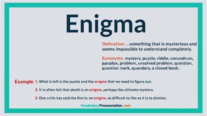 Exemplary Word enigmatic Membean