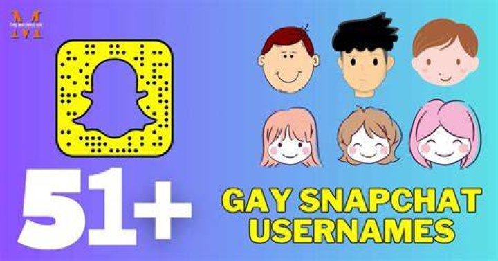 Gay snapchat names looking for kids ealalaf