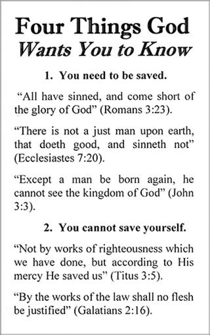 God Wants You To Know Bible Doctrines to Live By