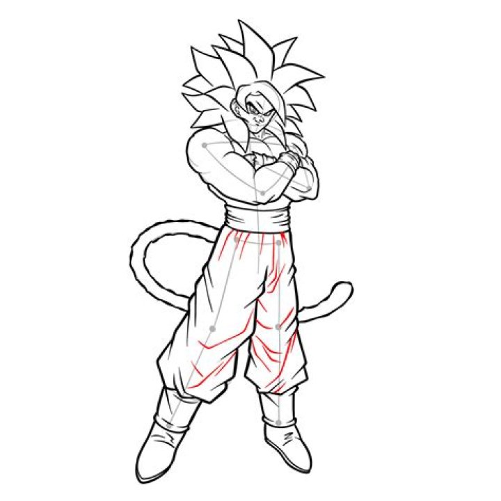 Goku Pencil Drawing Free download on ClipArtMag