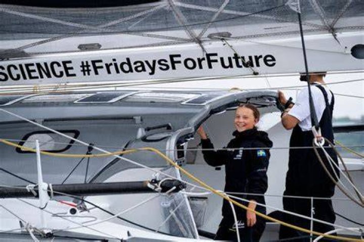 Greta Thunberg, Climate Activist, Arrives in N.Y. With a Message for