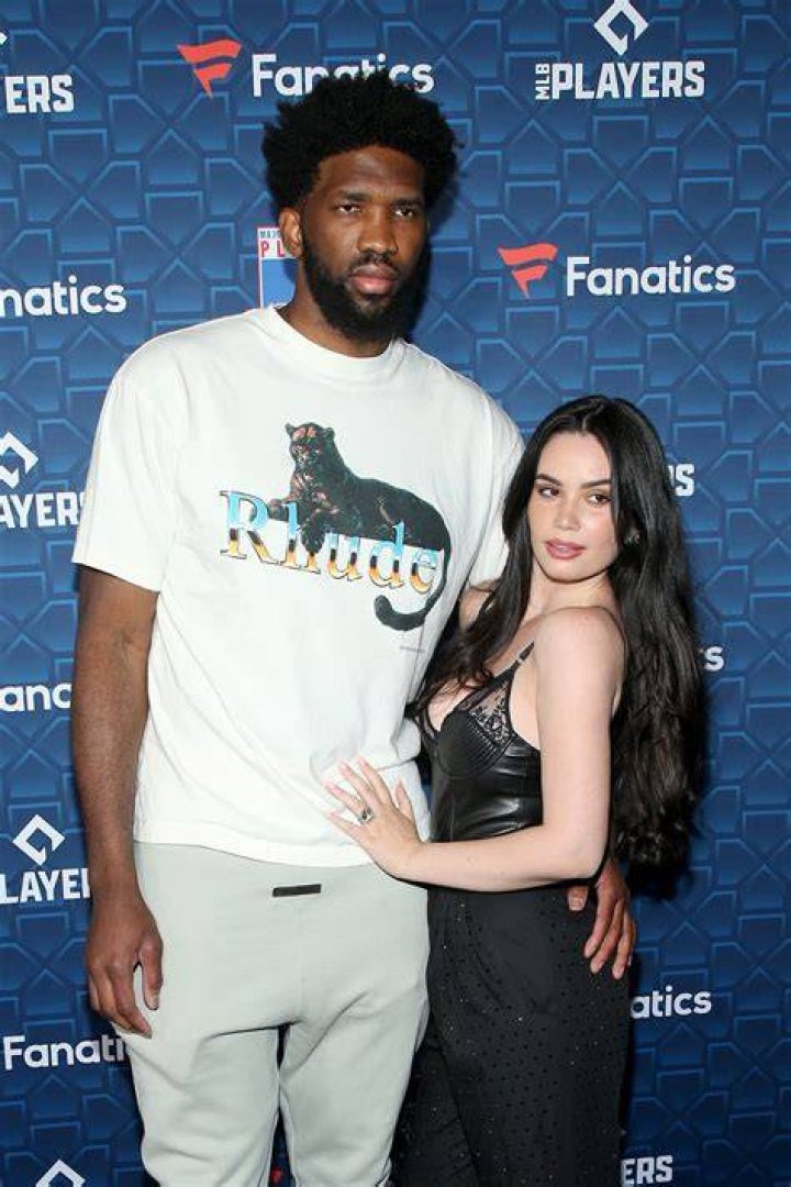 How Much Taller Is Joel Embiid Than His Wife Anne De Paula?