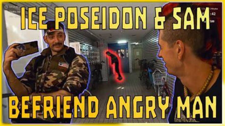 ICE POSEIDON AND SAM PEPPER HAVE A FACE TO FACE HEATED ARGUMENT IN