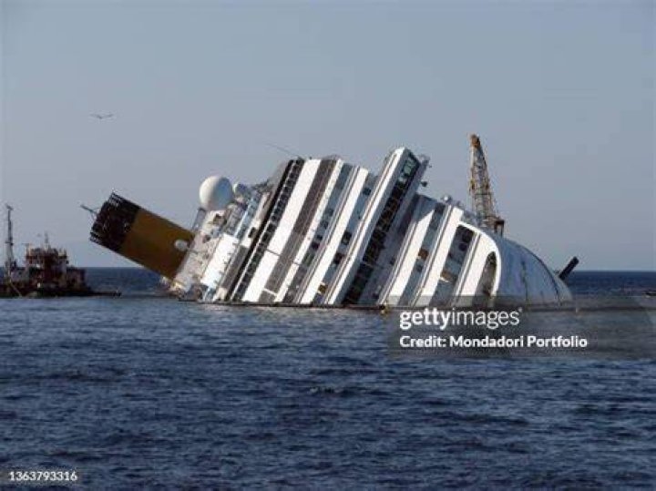 Inside Sinking Cruise Ship