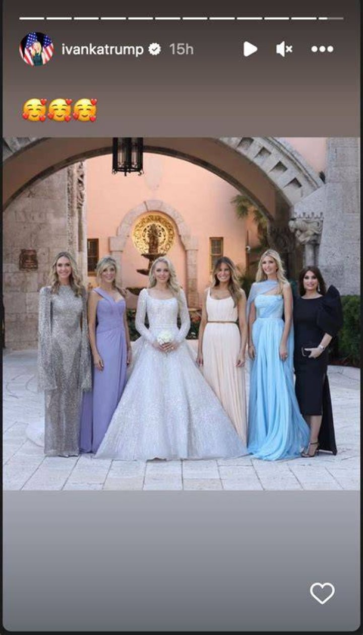 Ivanka Trump crops Kimberly Guilfoyle out of Tiffany Trump wedding pic