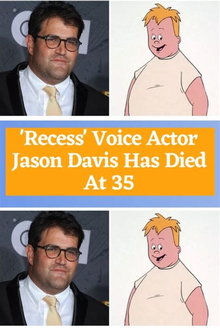 Jason Davis Dead &lsquo;Recess&rsquo; Voice Actor Was 35