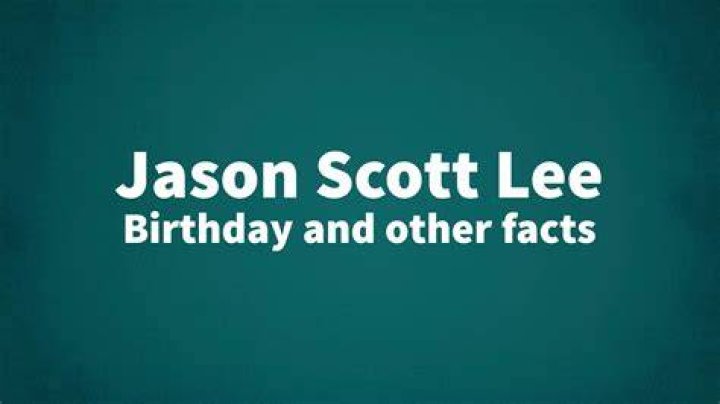 Jason Scott Lee Biography Facts, Childhood, Family Life & Achievements