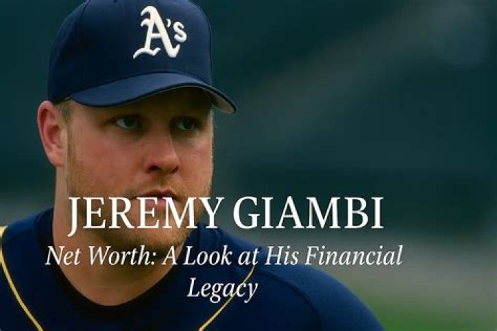 Jeremy Giambi Net Worth At The Time Of His Death