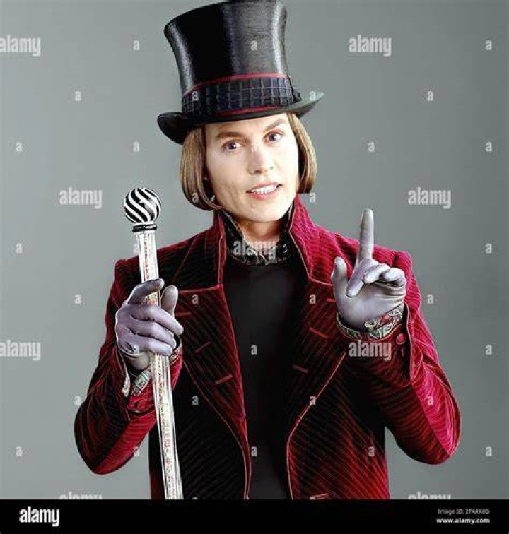 Johnny Depp Willy Wonka, Charlie Chocolate Factory, Johnny Depp