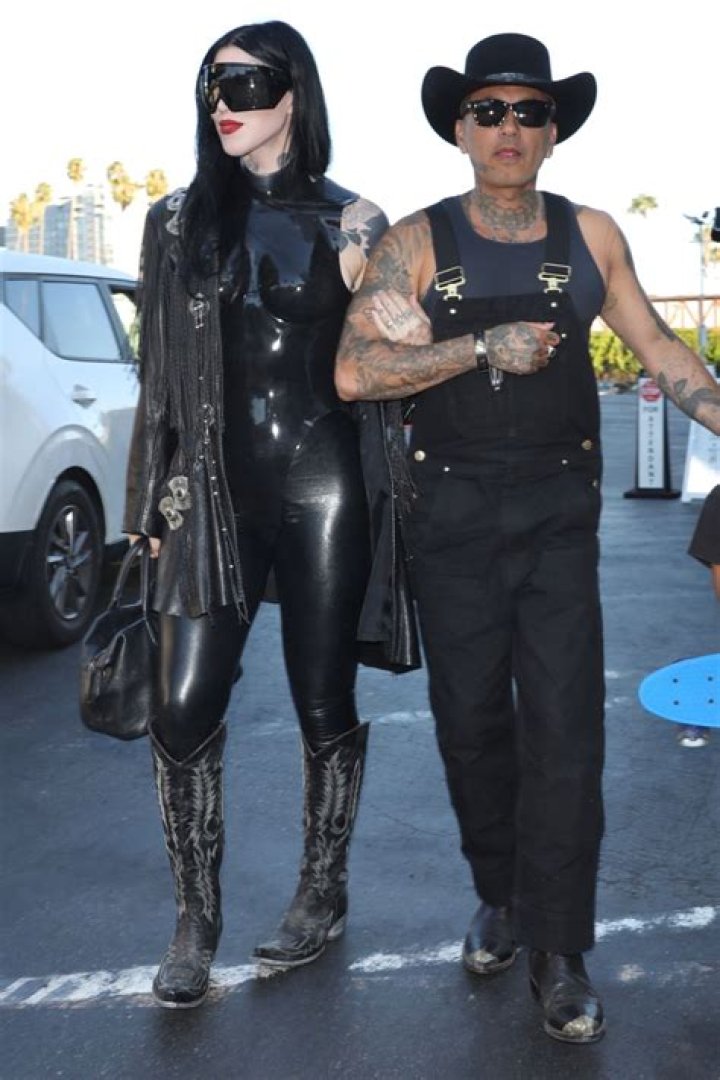 Kat Von D and Rafael Reyes Los Angeles 01/27/2023 • CelebMafia