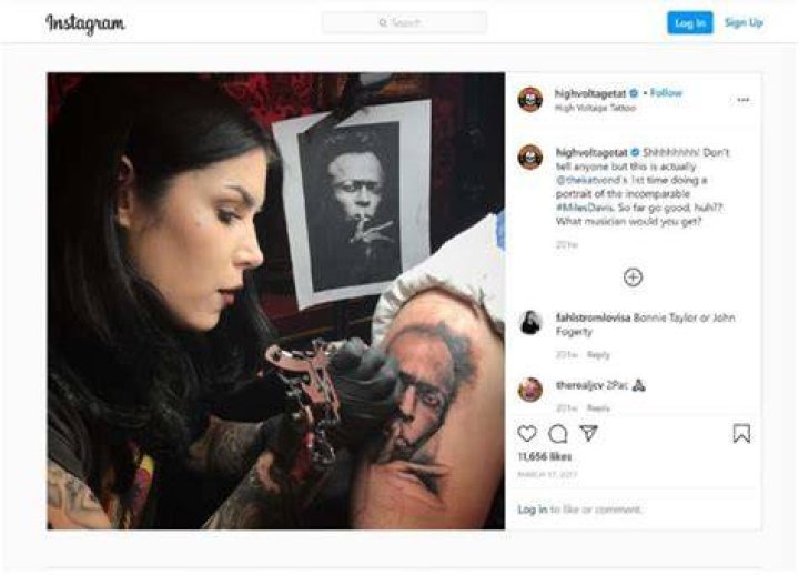 Kat Von D Tattoo Lawsuit Appears Headed to a Jury Copyright Lately