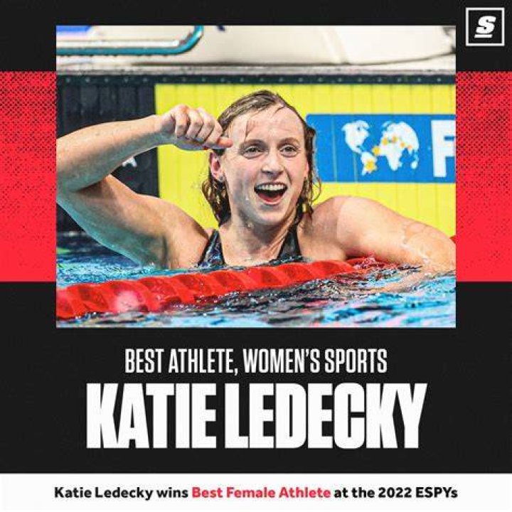 Katie Ledecky wins best women&rsquo;s athlete at The ESPYS WTOP News