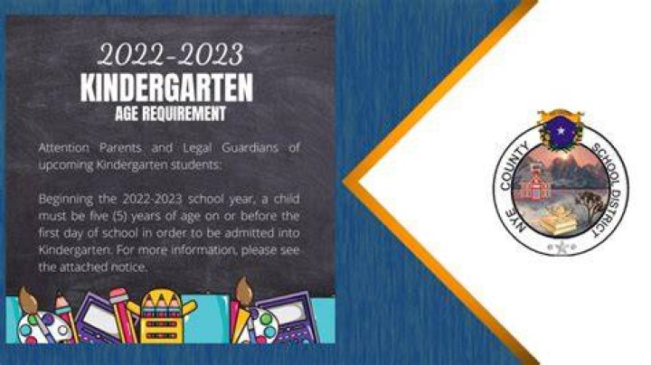 Kindergarten Age Requirement Change for 22/23 School Year GABBS