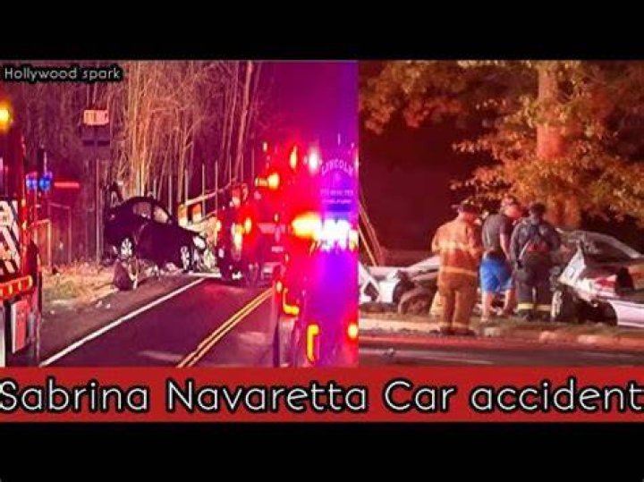 live Sabrina Navaretta Car Accident . Traffic collision/Syosset