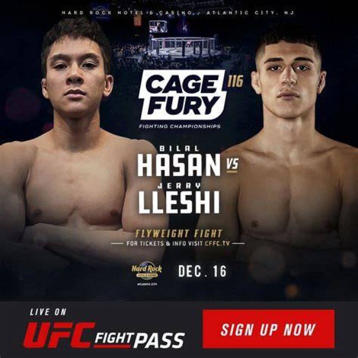 Lleshi v. Hasan Will Open Main Card at CFFC 116 in Atlantic City &mdash; Cage