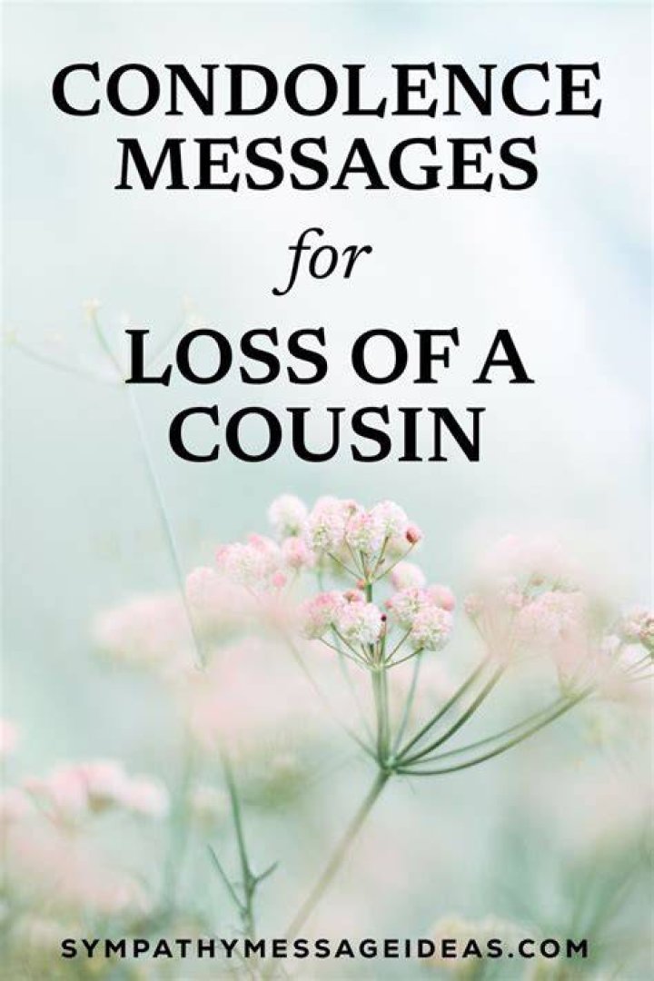 Loss of Cousin Gift Grief Gift Sympathy Gift Cousin Etsy