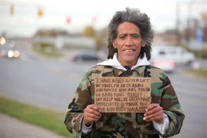 Man with the Golden Voice, Ted Williams [PICTURES] Before and After