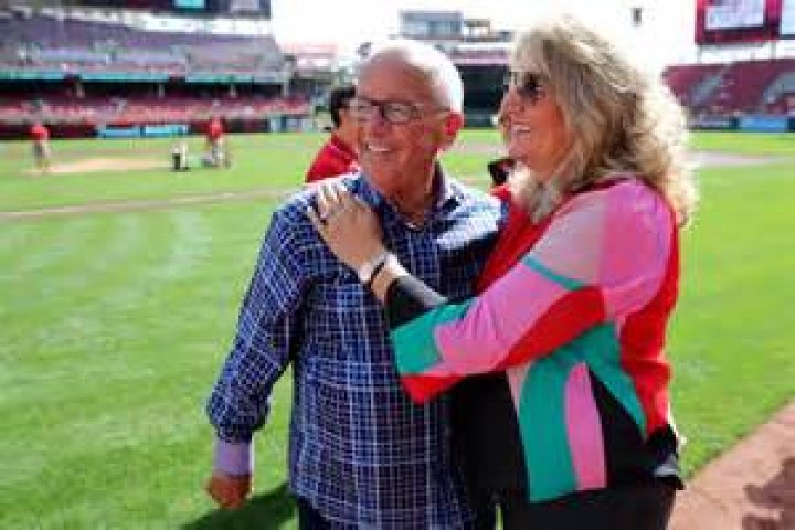 Marty Brennaman (& His Wife Amanda), Cincinnati Reds Broadcasting