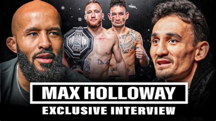 Max Holloway Interview on ESPN Honolulu ESPN Honolulu