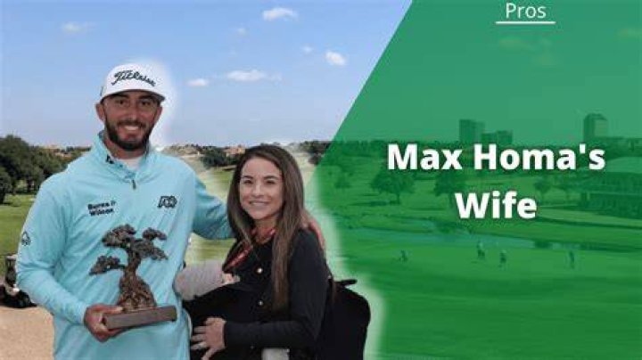 Max Homa is Married to Wife Lacey Croom. Kids