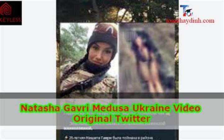Natasha Gavri Medusa, &iquest;d&oacute;nde puedo ver el video de la ucraniana que